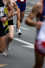 Prepare to run a marathon under 3 hours - 4 workouts per week over 10 weeks.